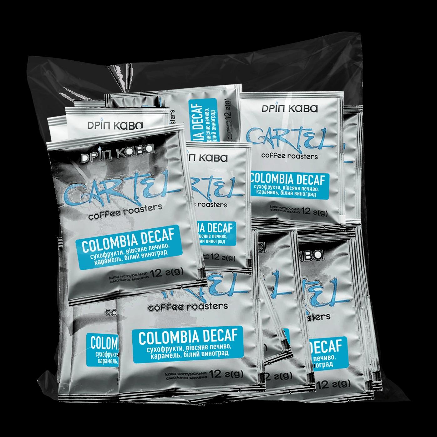 ДРІПИ CARTEL COLOMBIA DECAF 30 ШТ